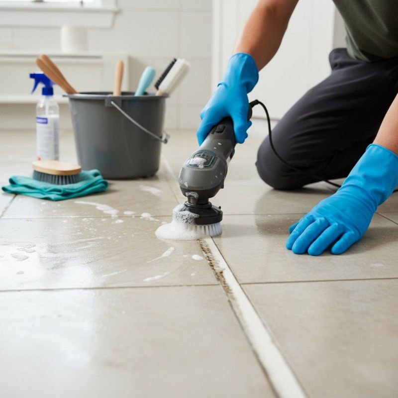 Bathroom Grout Cleaning
